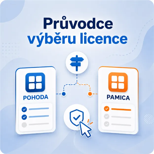 Vyberte si správnou licenci bez zbytečných chyb. Praktický průvodce vám pomůže rychle a jednoduše zvolit ideální variantu licence POHODA nebo mzdového programu PAMICA podle velikosti a zaměření vaší firmy.