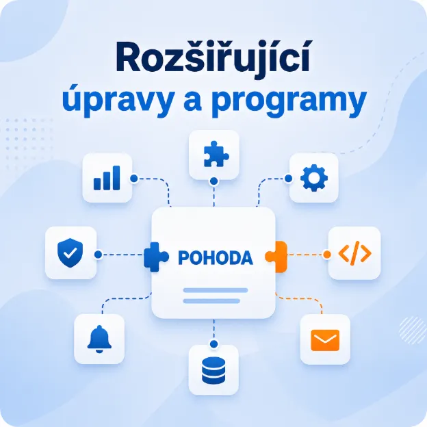 Potřebujete převádět a importovat data nebo rozšířit POHODU o funkce specifické pro váš obor? Vyberte si z našich ověřených řešení a nadstaveb pro účetní program POHODA, které se přizpůsobí vašim potřebám.