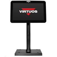 10" LCD barevný zákaznický displej Virtuos SD1010R, USB, černý