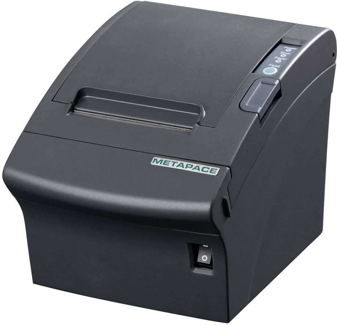 Pokladní termo tiskárna Metapace T-3, USB, zdroj, řezačka, černá